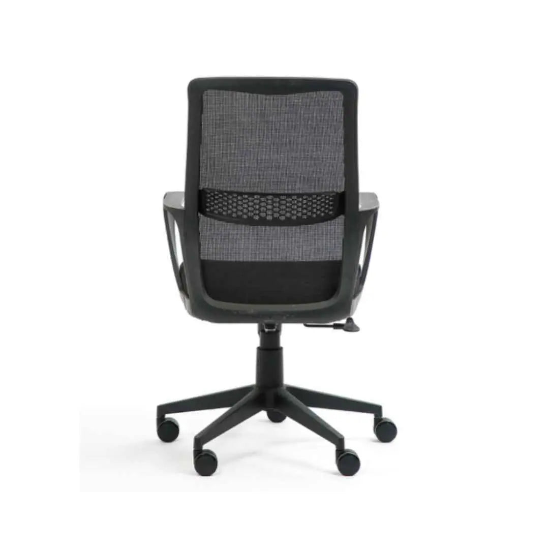 Fauteuil de bureau basculant et accoudoirs fixes Zigy