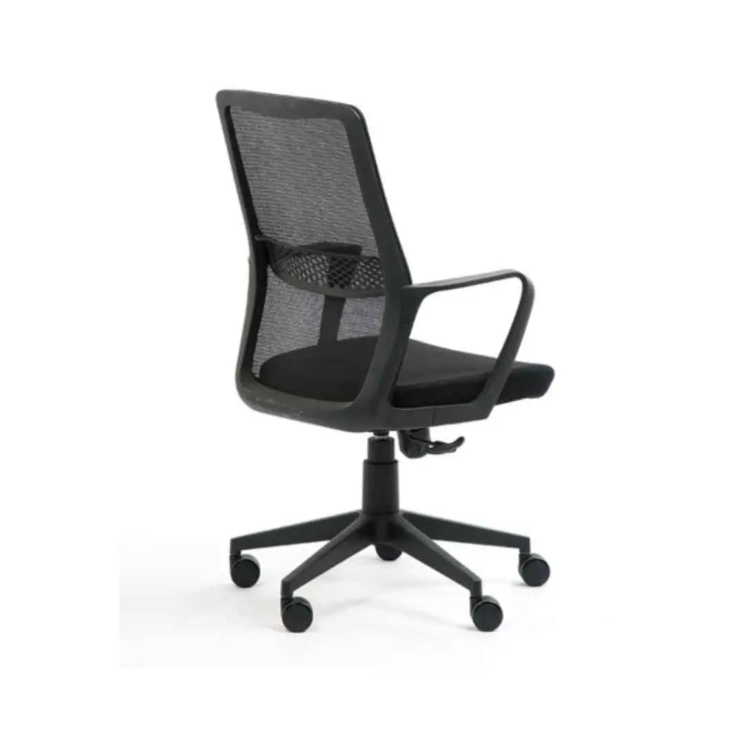Fauteuil de bureau basculant et accoudoirs fixes Zigy