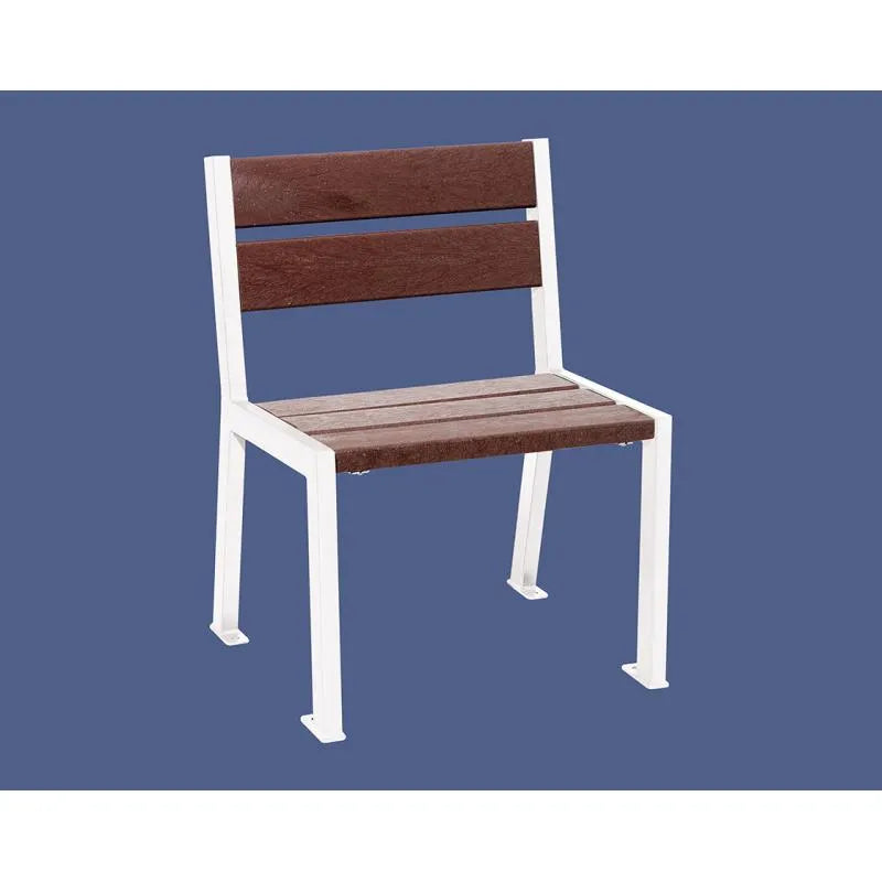 Fauteuil plastique recyclé Silaos 5 ou 6 lames