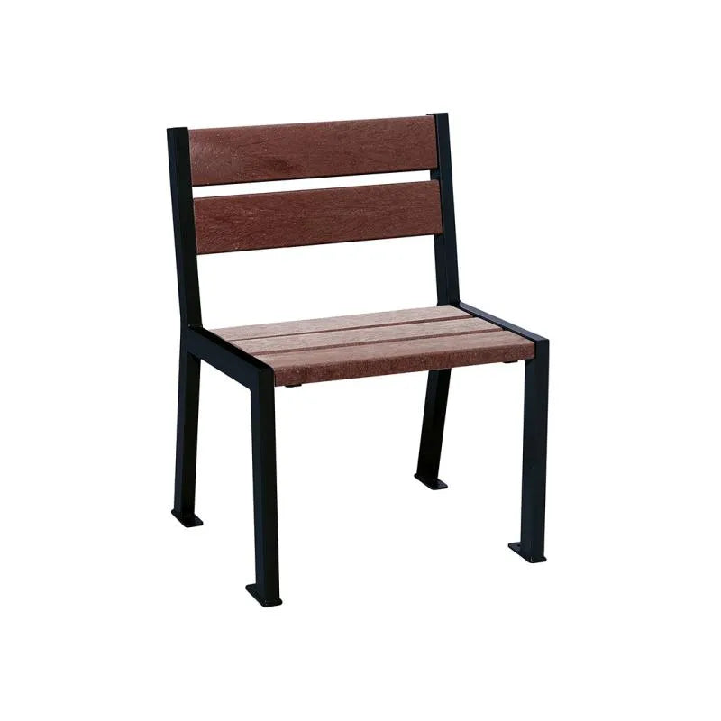 Fauteuil plastique recyclé Silaos 5 ou 6 lames
