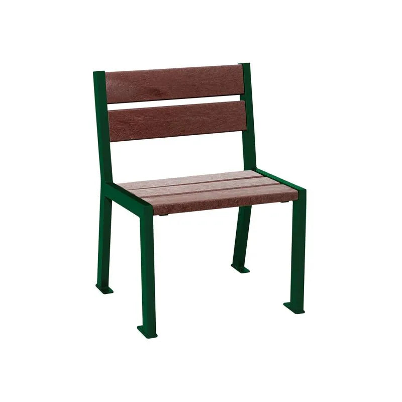 Fauteuil plastique recyclé Silaos 5 ou 6 lames