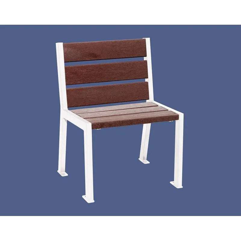 Fauteuil plastique recyclé Silaos 5 ou 6 lames