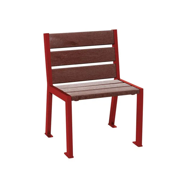 Fauteuil plastique recyclé Silaos 5 ou 6 lames