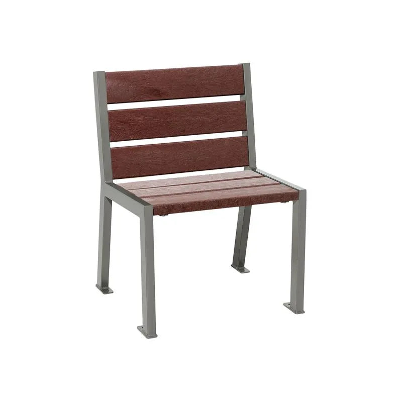 Fauteuil plastique recyclé Silaos 5 ou 6 lames