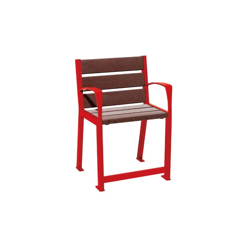 Fauteuil plastique recyclé Silaos® spécial sénior