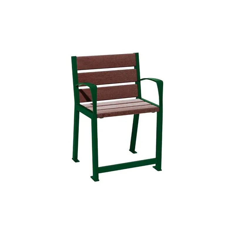 Fauteuil plastique recyclé Silaos® spécial sénior