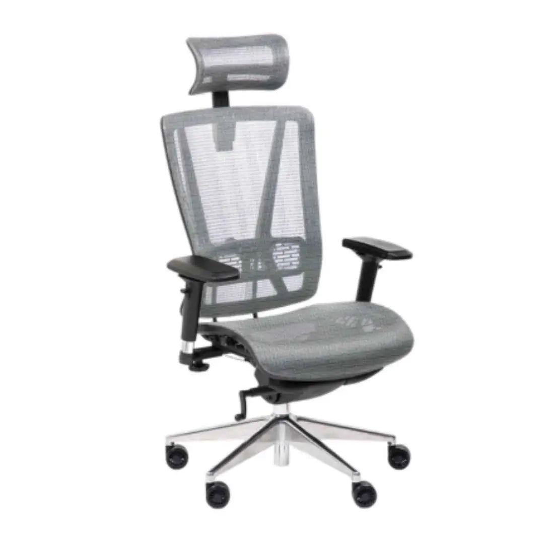 Fauteuil de bureau Vaseat ergonomique avec accoudoirs 4D et appui-tête réglable