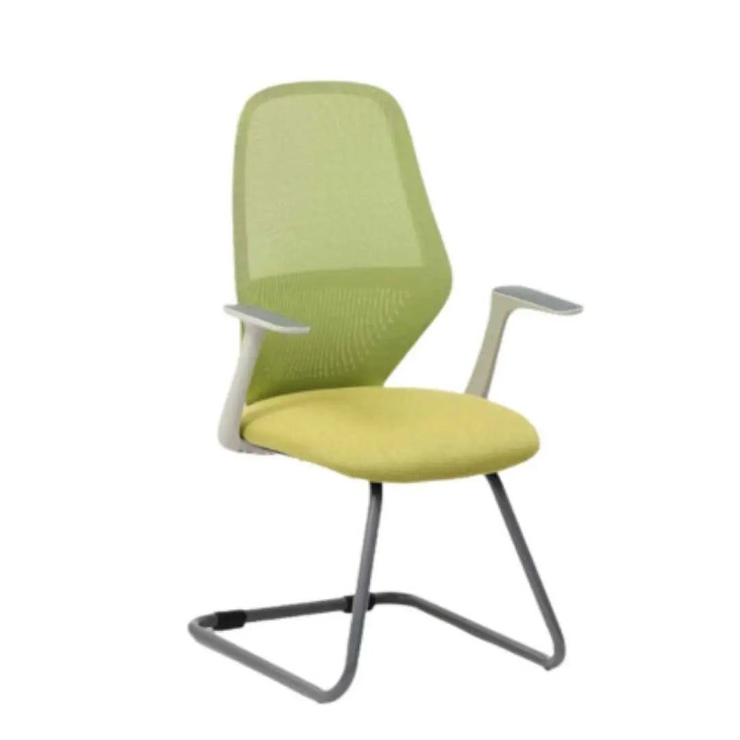 Fauteuil visiteur en maille et tissu time (lot de 2)