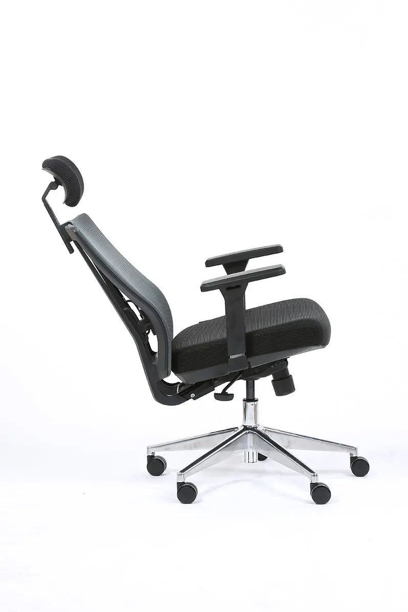Fauteuil de bureau Offseat avec translation d’assise et réglage de tension