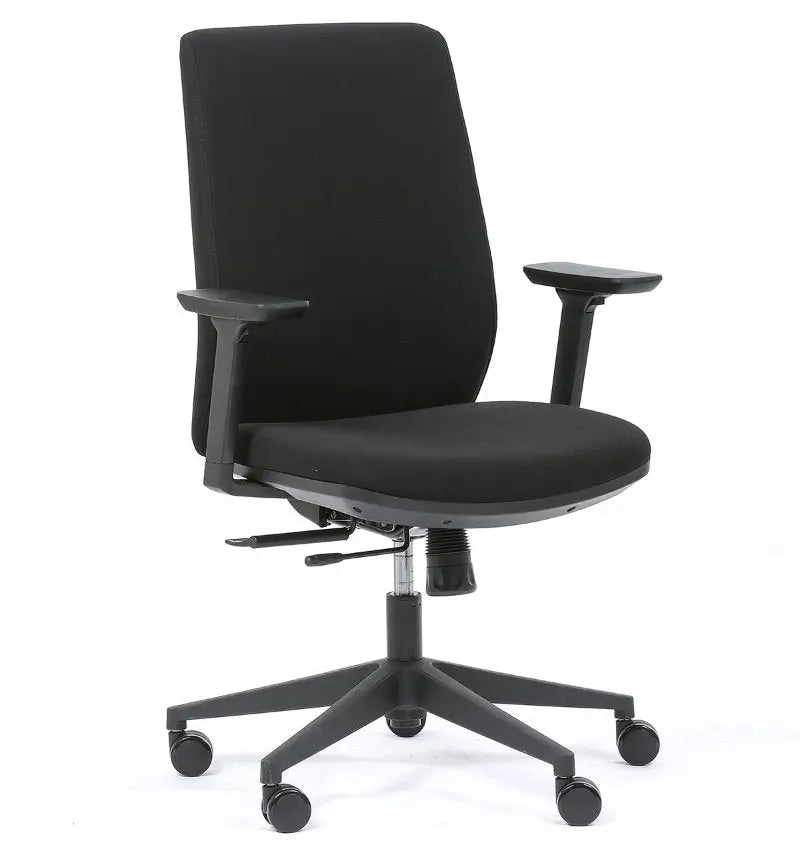 Fauteuil ergonomique Sherman avec mécanisme synchrone et accoudoirs 3D
