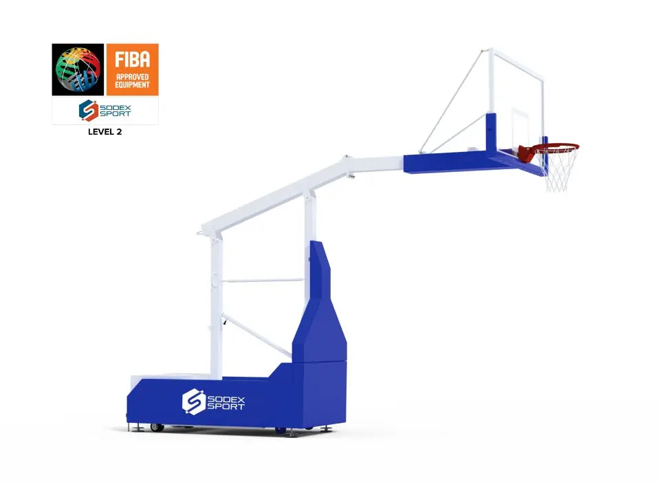 But de basket compétition mobile repliable, déport 1,20 à 3,25 m, FIBA niveau 2