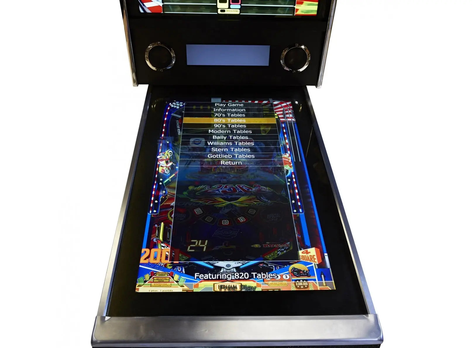 Flipper électronique 1080 jeux france collectivités