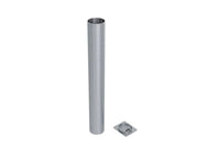 Fourreaux alu pour poteaux de rugby Ø 101,6 ou 120 × 100 mm (jeu de 4)