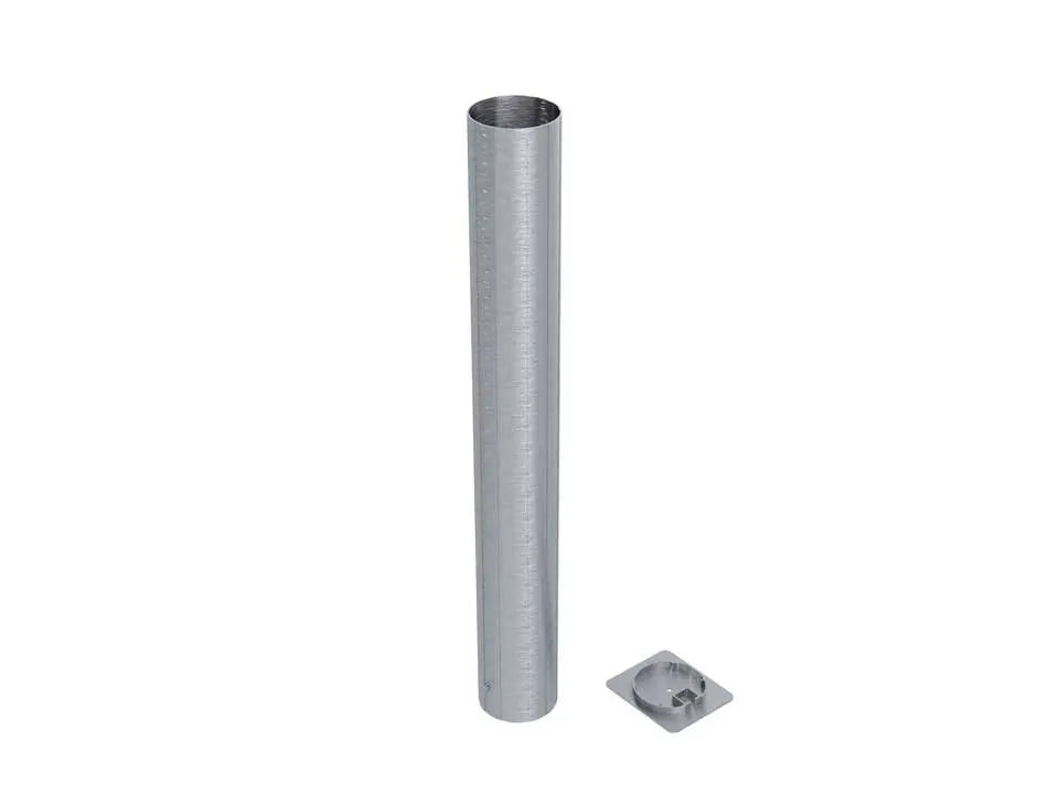 Fourreaux alu pour poteaux de rugby Ø 101,6 ou 120 × 100 mm (jeu de 4)