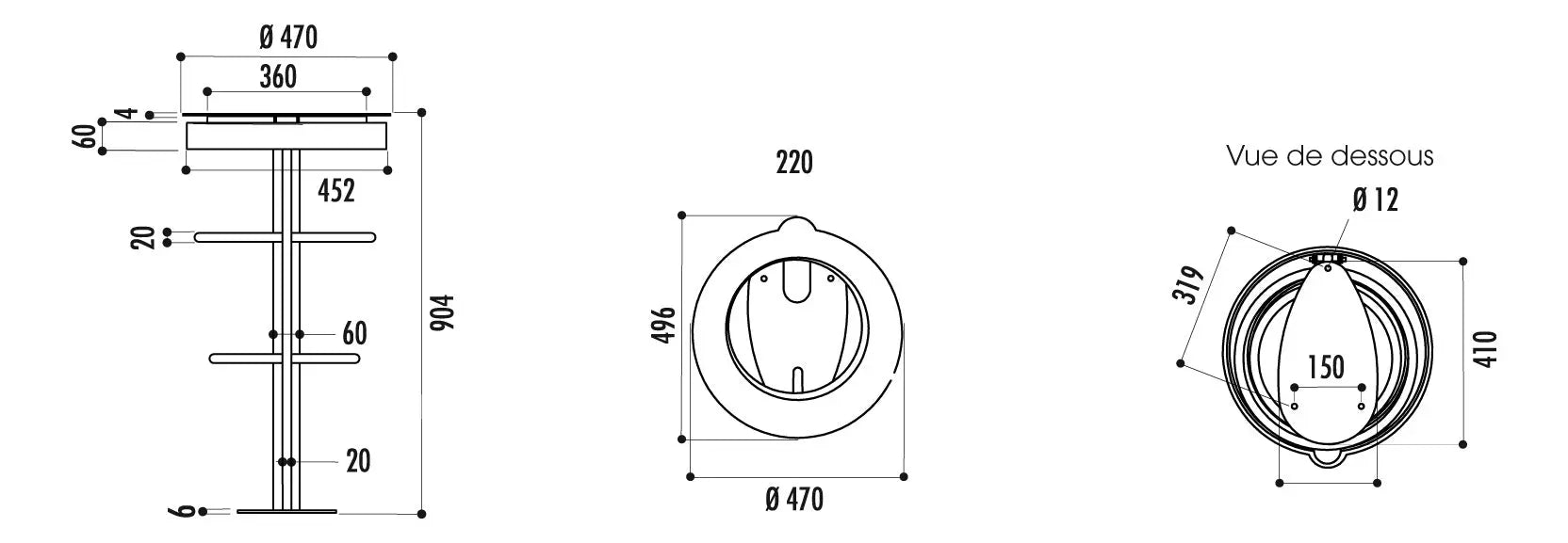 Corbeille Radial