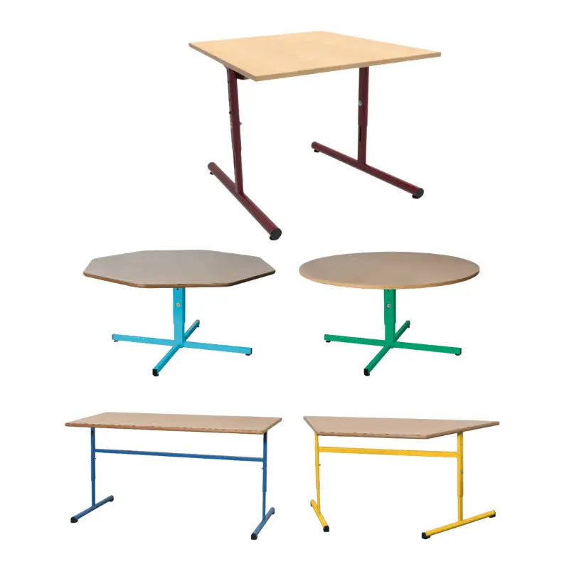Table scolaire maternelle réglable france collectivités