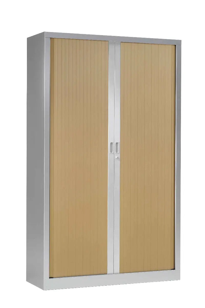 Armoire haute 1.98 X 1.20 m rideaux bois france collectivités