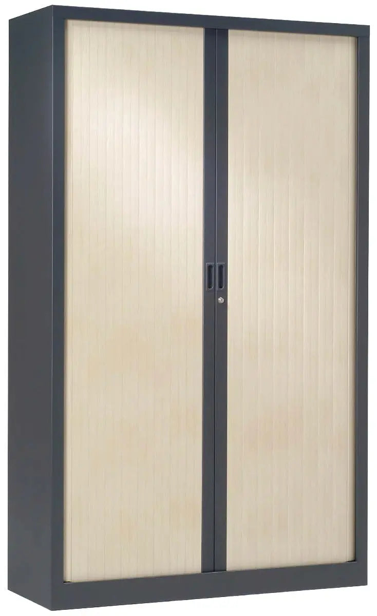 Armoire haute 1.98 X 1.20 m rideaux bois france collectivités