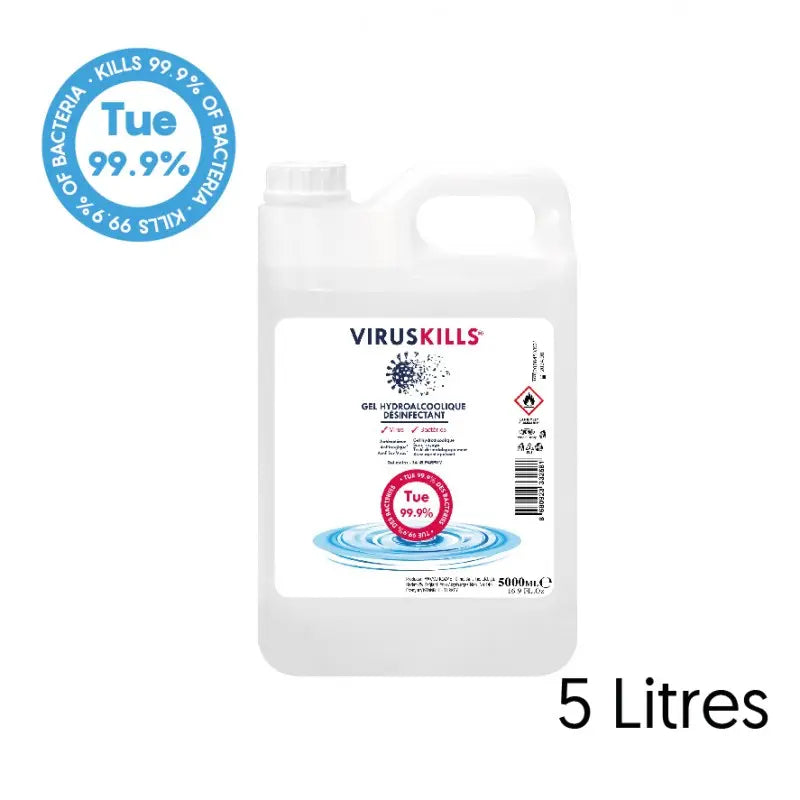 Gel hydroalcoolique bidon de 5L france collectivités