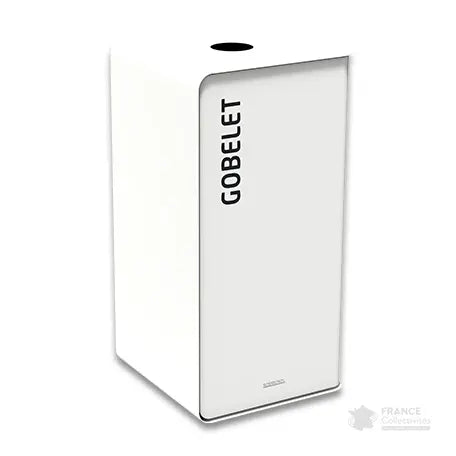 Corbeille pour tri sélectif avec bac intérieur 40L et 65L Cubatri - France Collectivités