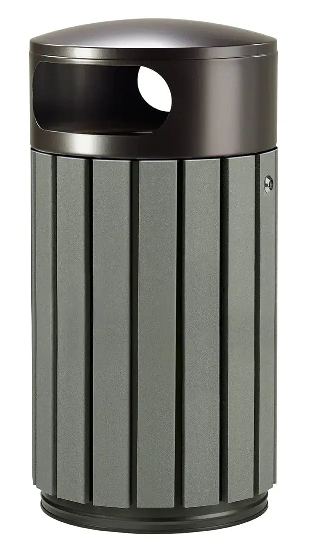 Corbeille zéno etik 40 ou 60 litres gris et gris