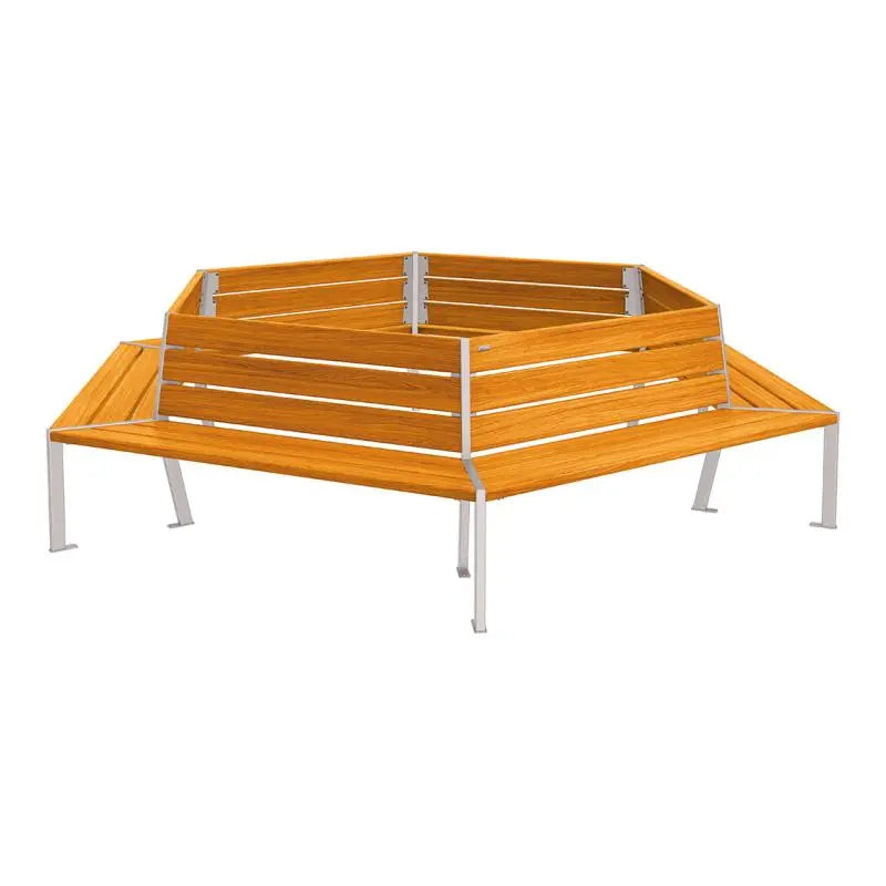 Banc tour d'arbre Silaos