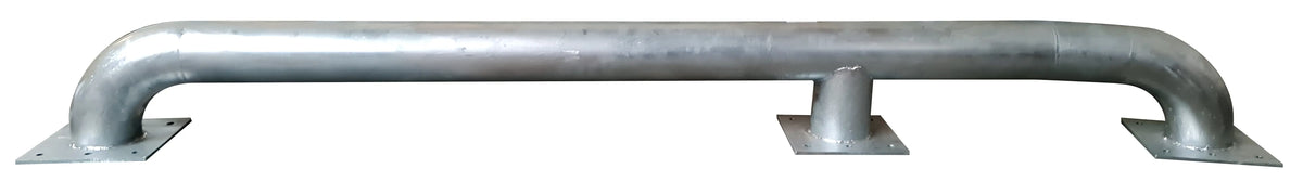 Tube Ø 159 mm du guide-roue camion galvanisé à chaud