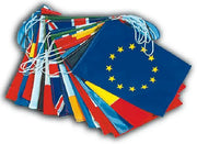Guirlande des pays membres + UE 10 m france collectivités