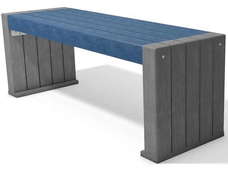 Table pour enfants Calero coloris gris-bleu, vue détourée – France Collectivités