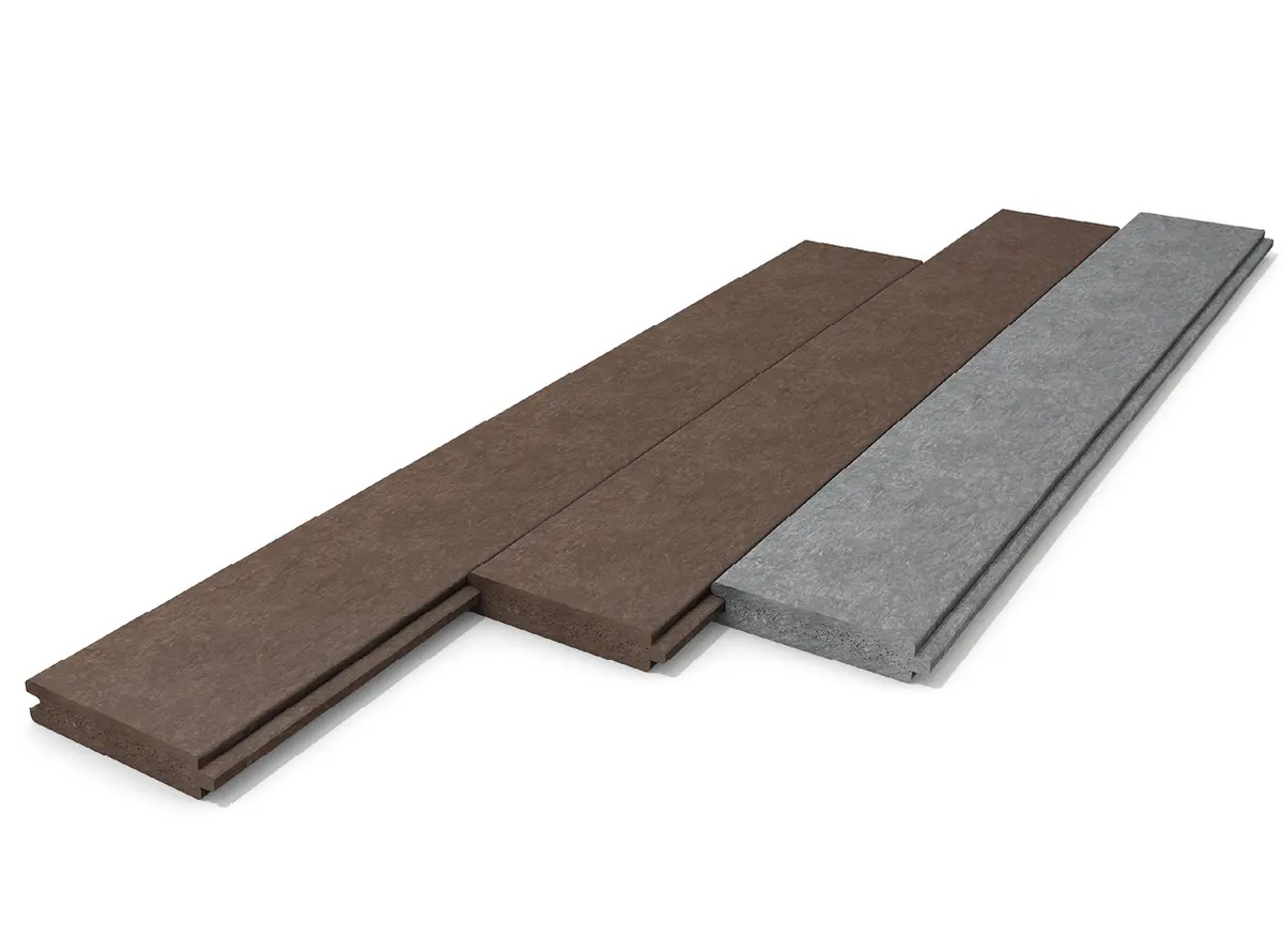 Planche de box cheval à rainure et languette en plastique recyclé, vue 3D – France Collectivités