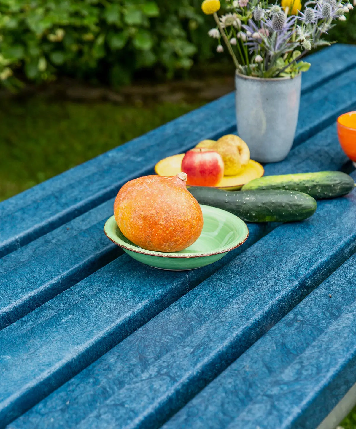 Table Tivoli à plateau cinq lames, vue d'ambiance – France Collectivités