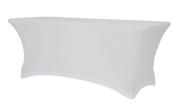 Lot de 2 housses stretch pour table rectangle 180 - France Collectivités