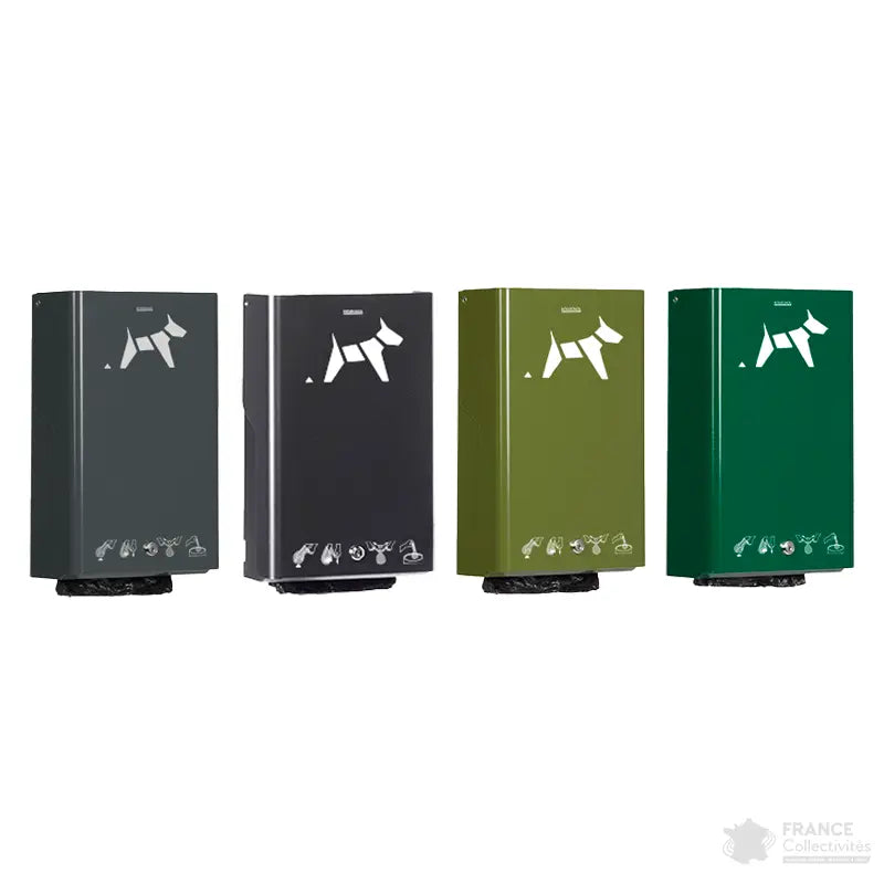 Distributeur sacs canins mural Hygeca - 200 sacs liasses Rossignol