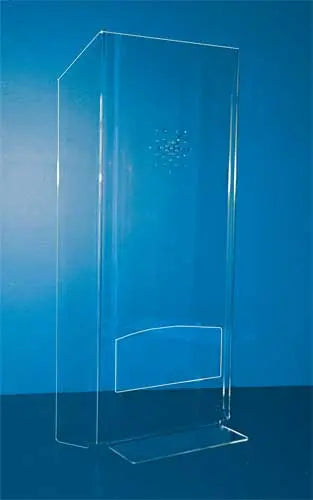 Hygiaphone en plexiglas - grand modèle  - Vitre de protection de comptoir - Covid-19 france collectivités