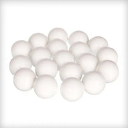 10 balles de baby-foot blanches René Pierre