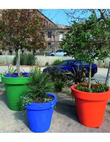 Jardinière Alvium plastique recyclé france collectivités