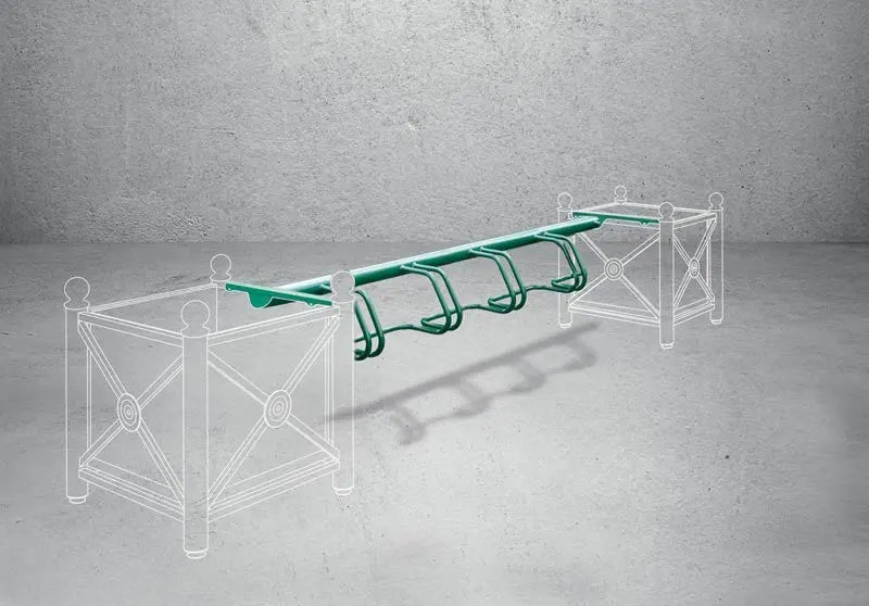 Support cycles pour jardinières Jardivélo - France Collectivités