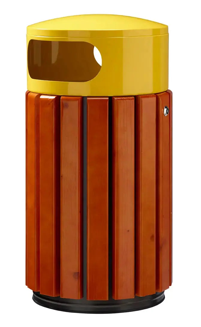 Corbeille bois basic Zeno 40 ou 60 litres
