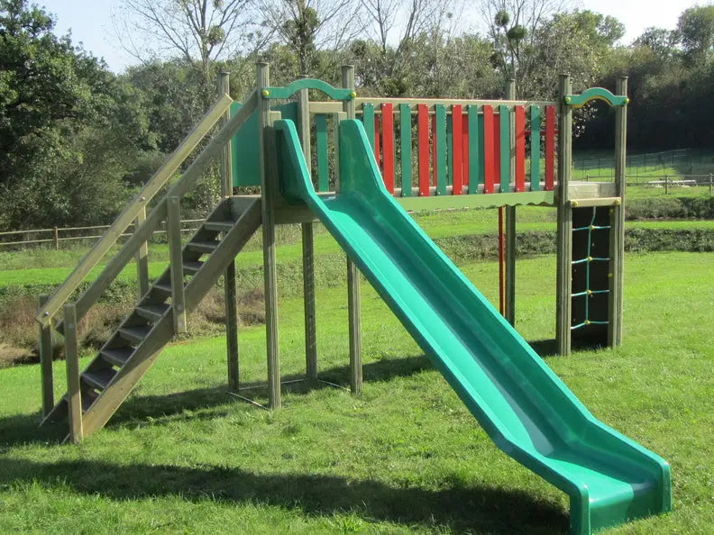 Aire de jeux JE07 avec éléments de cordes sécurisés et durables