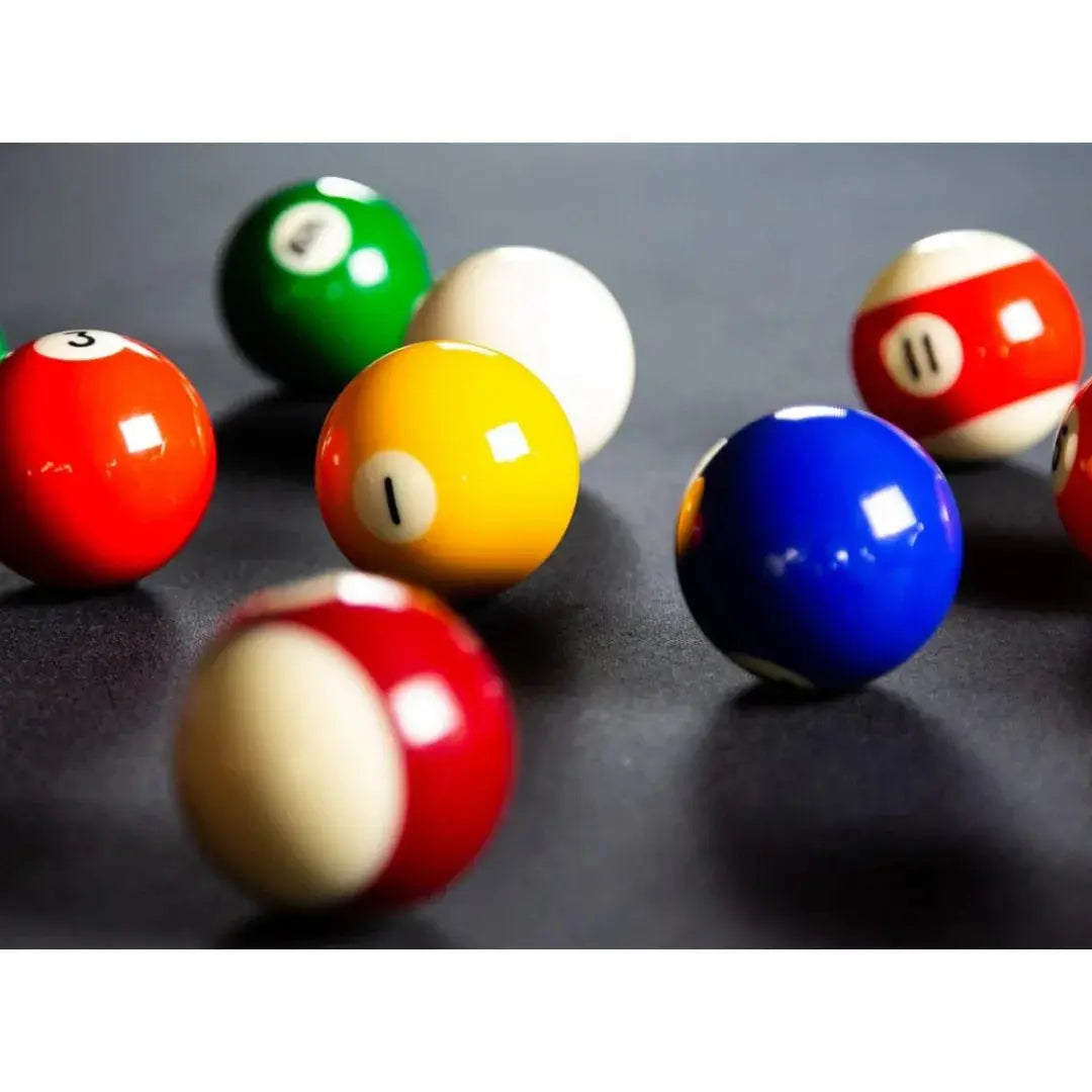 Jeu de billes couleur pour billard américain, billes de 57mm