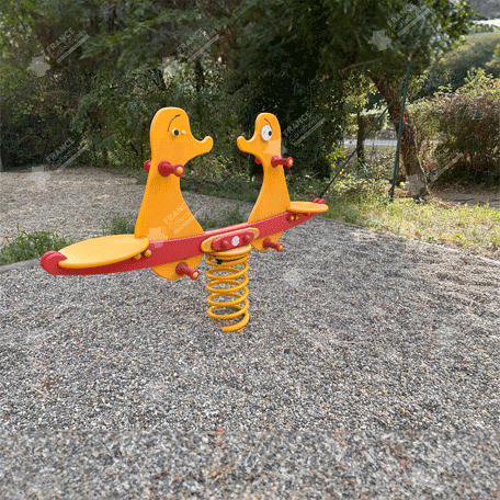 Jeu sur ressort 2 places canard france collectivités