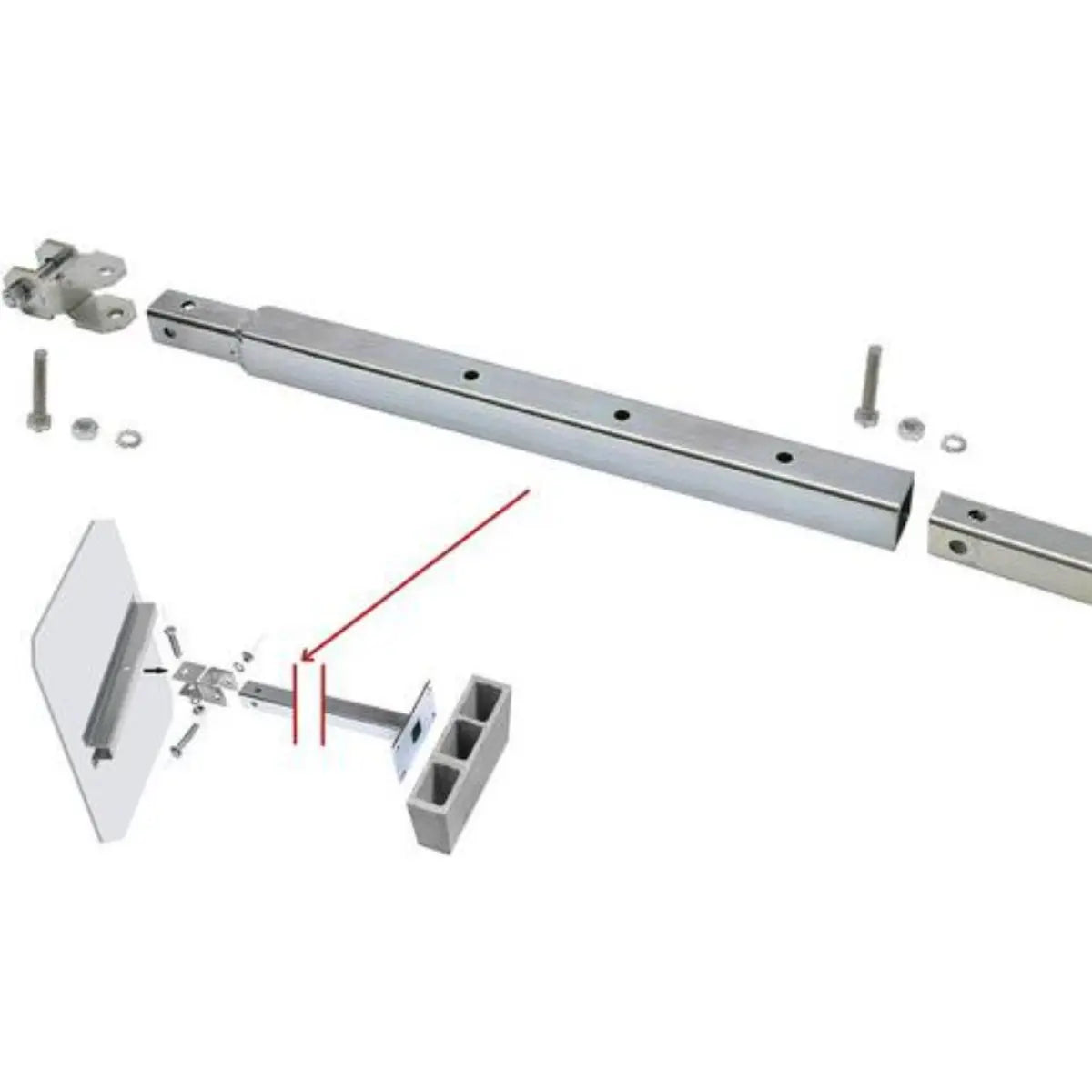 Prolongateur de fixation pour miroir routier - France Collectivités