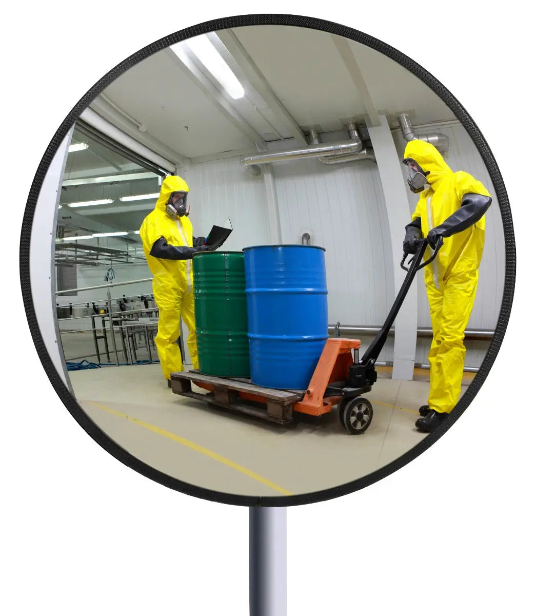 Miroir multi-usages 90° intérieur-extérieur INOX POLI - France Collectivités