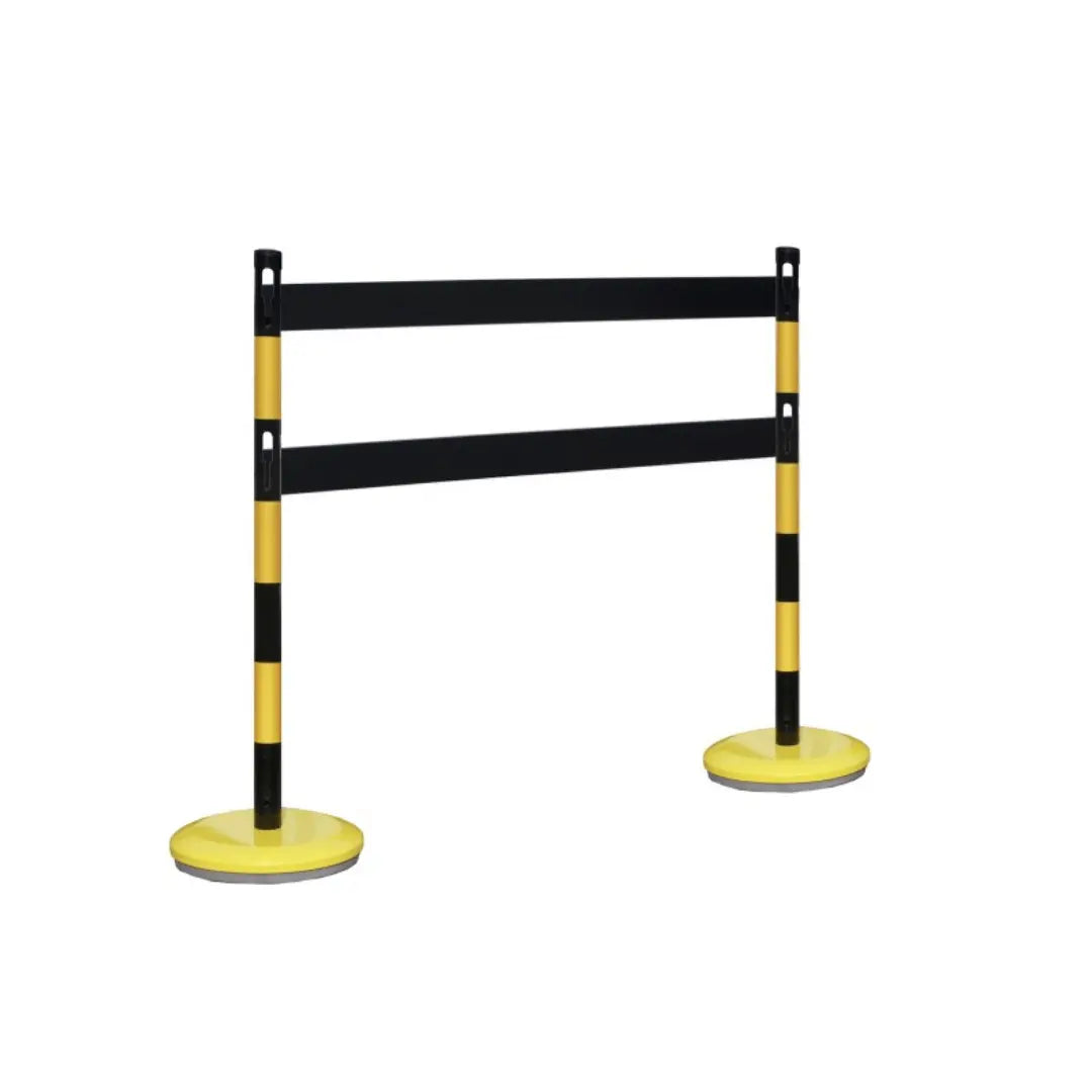 Kit barrière pose libre - 2 poteaux acier france collectivités