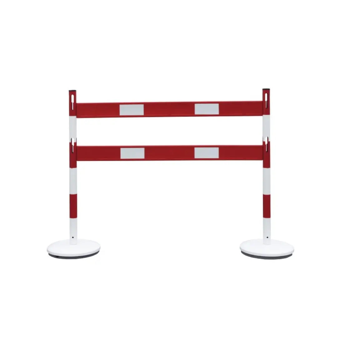 Kit barrière pose libre - 2 poteaux acier france collectivités