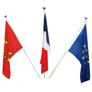 Kit de drapeaux façade province france collectivités