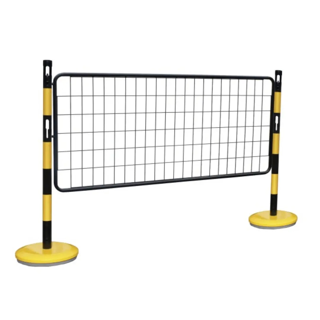 Kit grille pose libre - poteaux acier avec grille france collectivités
