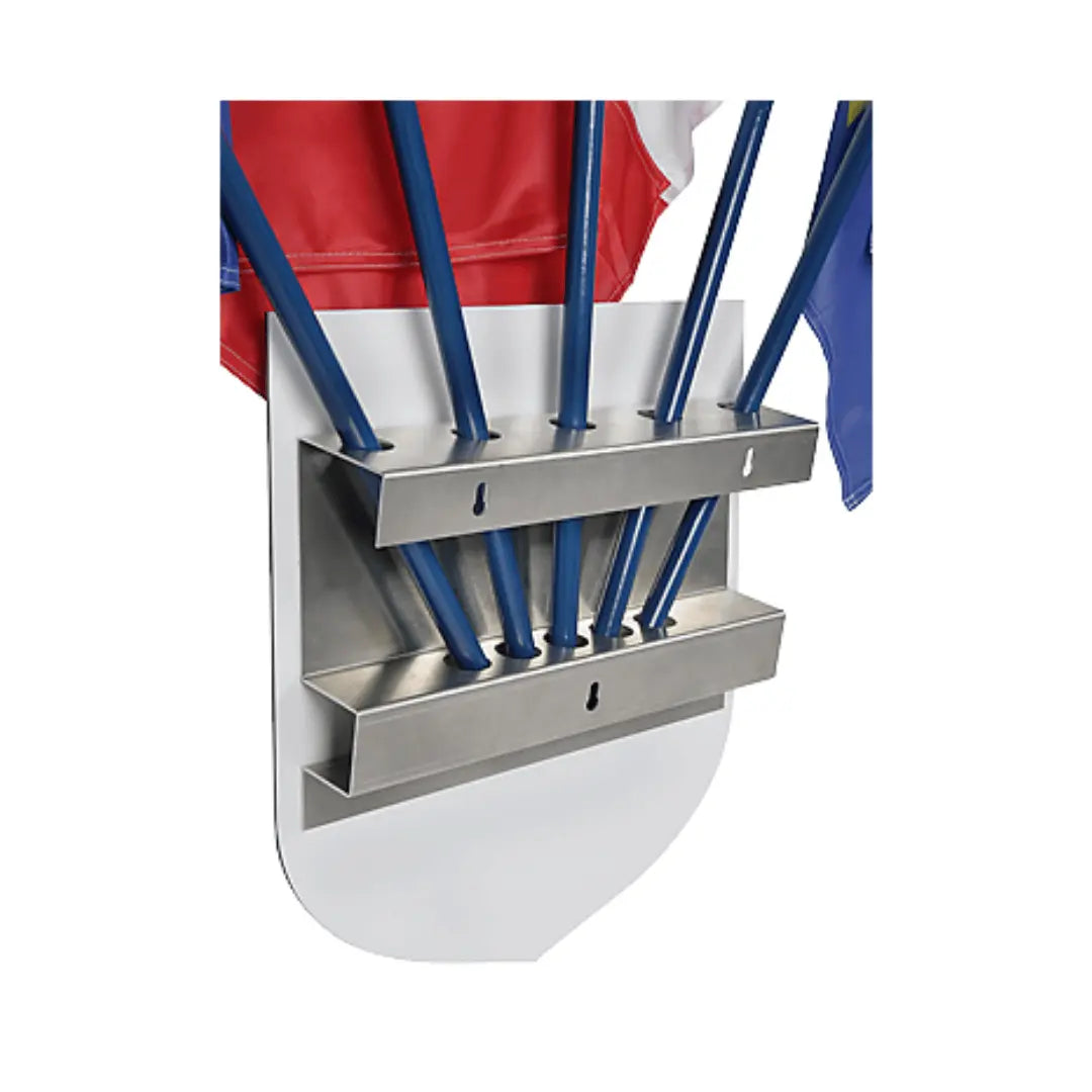 Kit école - Loi Peillon - 1 écusson personnalisable + 2 drapeaux france collectivités