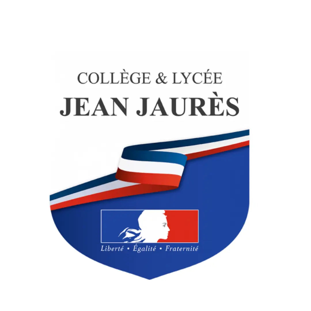 Kit école - Loi Peillon - 1 écusson personnalisable + 2 drapeaux france collectivités