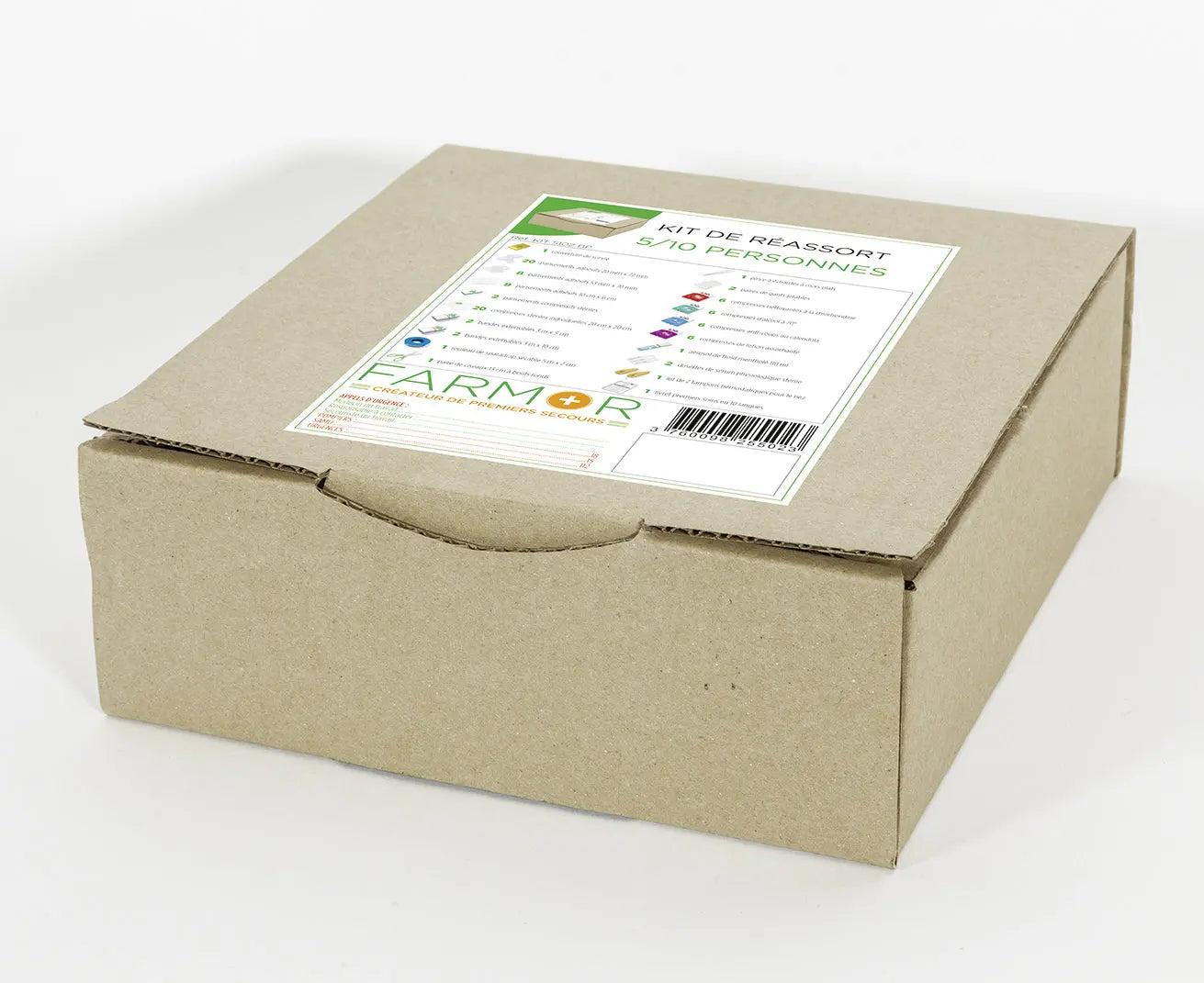 Kit pour armoire à pharmacie 5/10 personnes france collectivités
